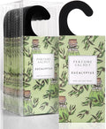 ROSE COTTAGE Large 12 Packs Eucalyptus Hanging Closet Deodorizer Air Freshener Long Lasting Scented Sachets Smell Goods for House by ROSECOTTAGE