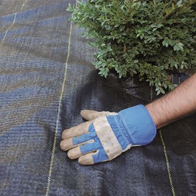 Dewitt 5-Pack Pro-5 Weed Barrier Fabric 5 oz, 5 x 250 Feet – Heavy-Duty Woven Landscape Ground Cover Mat for Raised Garden Bed, Greenhouse Gardening, Outdoor Landscaping, and Commercial Planting - Image 8