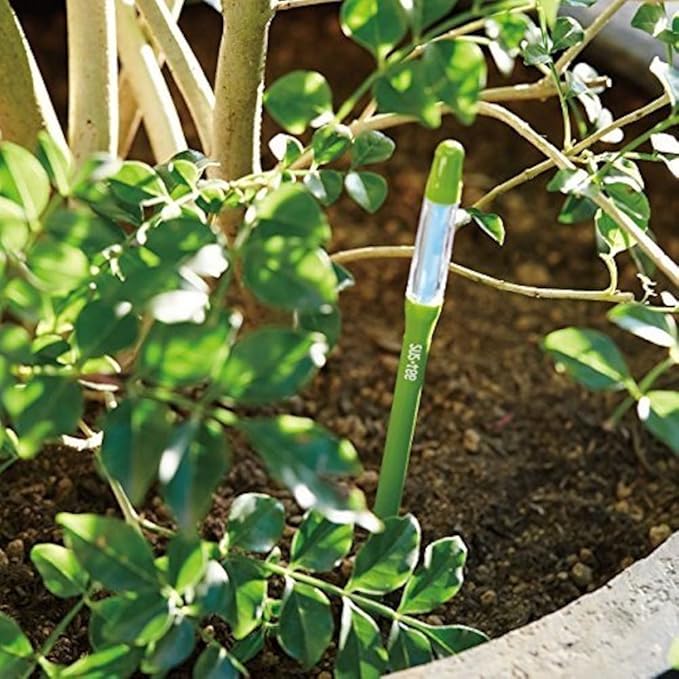 Sustee Aquameter (Small Green Refillable - Bundle of 2) - House Plant Soil Moisture Meter, Humidity Sensor Probe, Water Level Indicator - Best for Indoor Potted Plants - Image 3