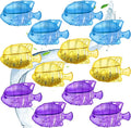 12PCS Universal Humidifier Tank Cleaner,Demineralization Cleaning Ball for Most Humidifier & Fish Tank, Purifies Water, Eliminates White Dust and Odor, Prevents Hard Water Build-Up by Unknown