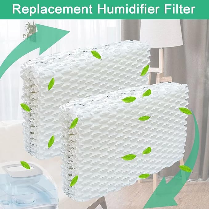 4-Pack Humidifier Filter Replacement for Equate, Humidifier Filter Replacement for ReliOn RCM-832 ProCare PCWF813 PCCM-832N - Image 5