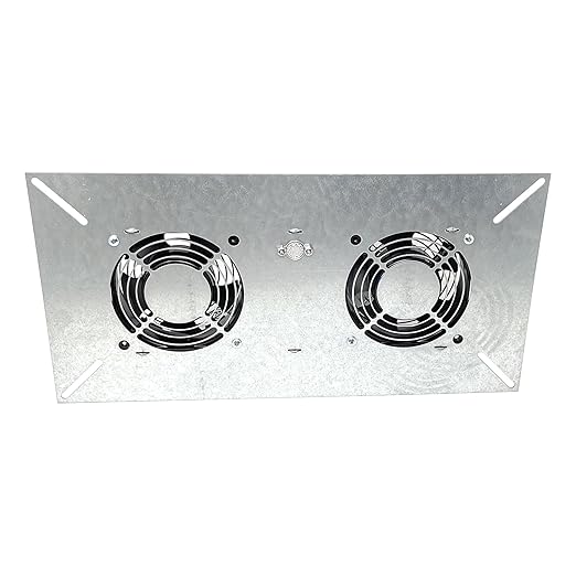 Elite-Air FAT2 220 CFM Dual Fan Crawl Space Ventilator with Dehumidistat - Image 6