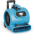 ALORAIR 3000 CFM Air Mover Blower Fan, 3-Speed Floor Drying Fan with 4 Blowing Angles，18 Timer，Display Screen，Handle Wheelkit，Carpet Buckles，Ideal for Water Damage Restoration and Plumbing - GE3000HCW by ALORAIRSOLUTIONSINC0J0DC