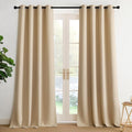 NICETOWN Biscotti Beige Light Blinds - Microfiber Grommet Thermal Insulated Shades for Kid's Room, Yard, Boys Room, Girls Room, Nursery - Lightweight, 1 Pair, W52 x L95 by NICETOWN