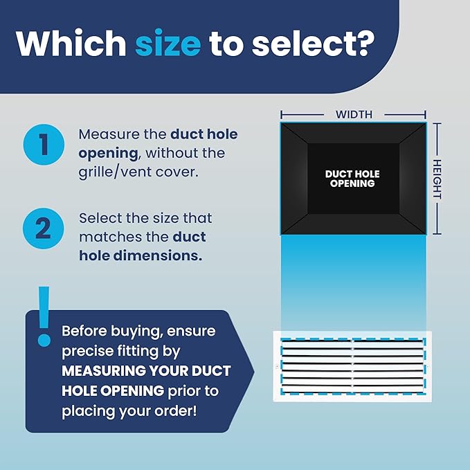 20x8 Inch (Duct Opening) Air Return Vent Cover Decorative – Premium Aluminum AC Vent Cover for Ceiling & Wall, Rustproof Grille, Ideal for Home HVAC Grille, Durable & Easy to Install by ACLAMINAIRE - Image 3