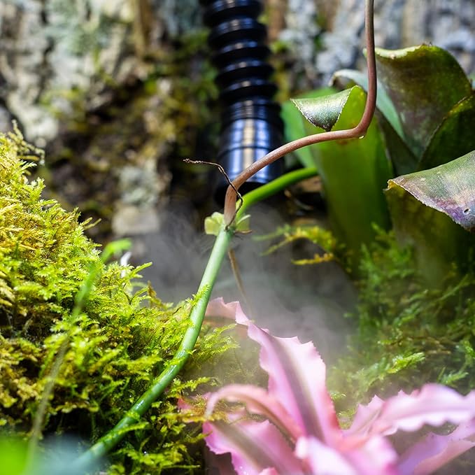 REPTIZOO Reptile Humidifier Fogger, 4L Large Reptile Fogger with Humidity Control, Terrarium Humidifiers with Extended Tube Automatic Reptile Misting System for Reptiles Amphibians Herps Vivarium - Image 8