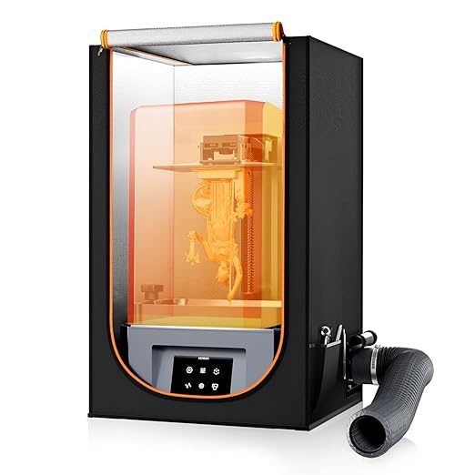 Multifunctional Resin 3D Printer Enclosure with Ventilation Filter, High Quality 3D Printer Vented Enclosure Tent Cover Eliminate Odors Compatible with Anycubic Elegoo Series LCD Resin UV 3D Printer - Image 9