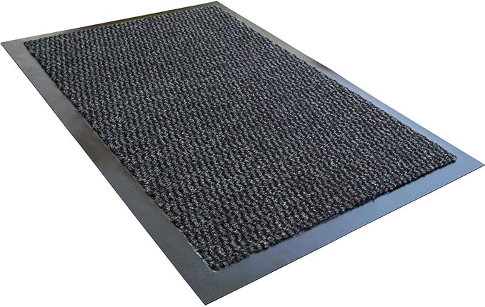 Floortex Doortex Advantagemat Gray Indoor Entrance Mat 48" x 70", FR49180DCBWV by Floortex