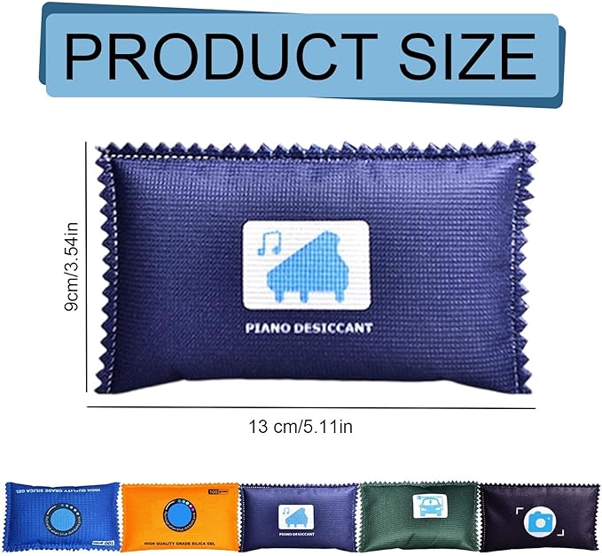 100g Desiccant Bag, Closet Dehumidifier Bags, Silica Gel Desiccant Moisture Absorbers, Wardrobe Car Interior Home Office Kitchen Bathroom Bedroom, Moisture Odor Control Durable Reusable (AA) - Image 6