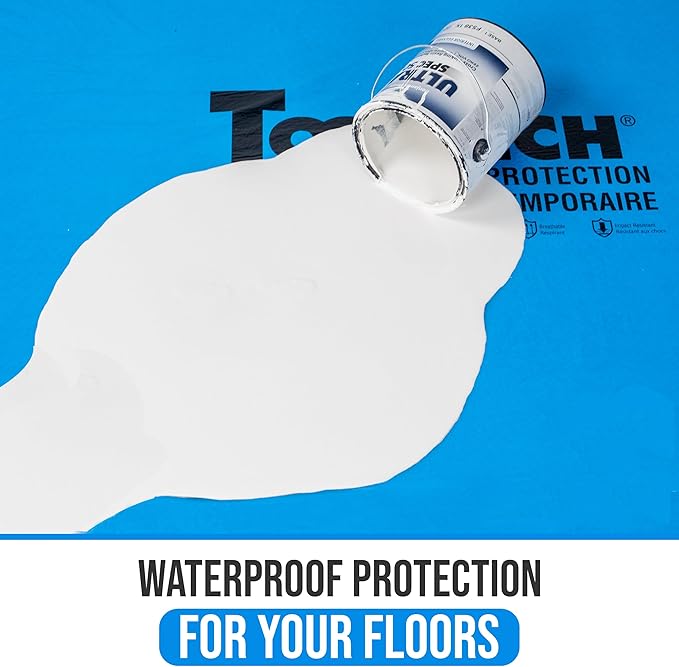 Temporary Floor Protection for Renovation, Painting, Construction - 40" x 90 ft, Covers 1800 sqft - Image 5