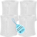 4 Pack Humidifier Wicking Replacement Filter Compatible with Canopy Bedside and Nursery Humidifier, Wood Pulp & Paper Filter by Unknown