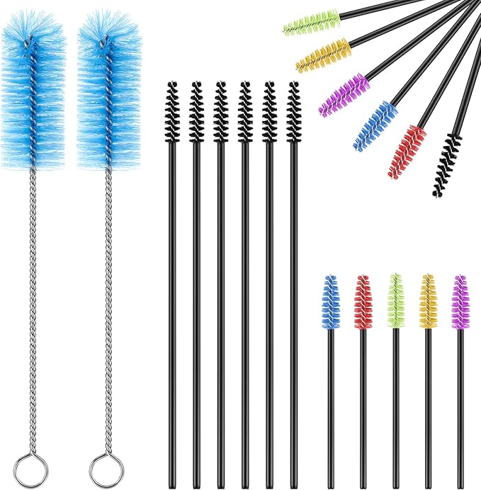 62 Pieces 3 Size Hummingbird Feeder Cleaning Brush Mini Nylon Tube Brush Set Nylon Hummingbird Feeder Parts Cleaning for Bottles, Tubes, Jars, Bird(Blue) by Perthlin