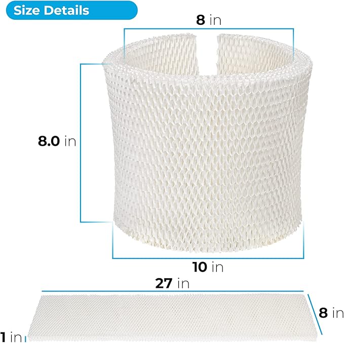 ANTOBLE 2 Pack MAF2 Wicking Humidifier Filter Replacements for Air Care/Essick Air/Moist Air MA0600, MA0601, MA0800, MA08000; Kenmore 15408, 154080, 32 15508 - Image 6