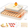 56 Egg Incubator for Hatching Eggs, Egg Incubators with Automatic Egg Turning, Temperature and Humidity Control, Egg Candler, Automatic Water Bottle Refill, Incubator for Chicken, Ducks, Goose by APODESS