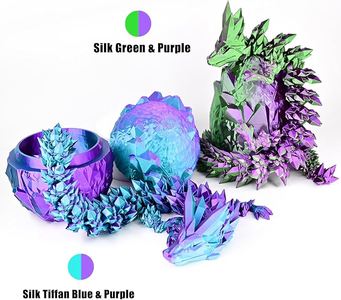 OVV3D 3D Printer Filament, PLA Filament 1.75mm Bundle, Dual Color Filament, Coextrusion 3D Filament, Silk PLA, 3D Printing Filament +/-0.02mm, 200g X 4 Spool - Image 4