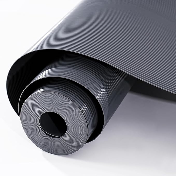 Shelf and Drawer Liner for Kitchen Cabinet, Non-Adhesive 18in x 120in Waterproof Durable Thickened EVA Material Easy-to-Cut Contact Paper Non Slip Mat for Refrigerator, Cupboard, Dresser by Unknown