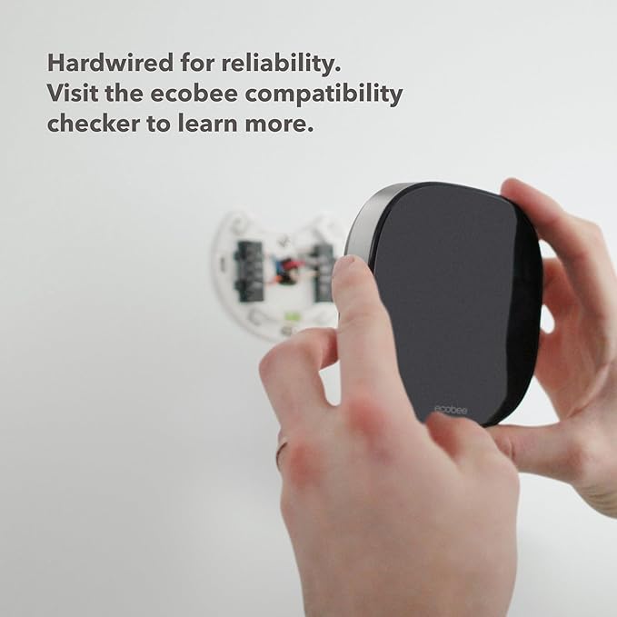 ecobee Smart Thermostat Premium with Smart Sensor and Air Quality Monitor - Programmable Wifi Thermostat - Works with Siri, Alexa, Google Assistant - Image 15