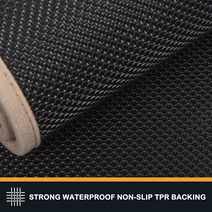 PURRUGS Dirt Trapping Door Mat 31.5" x 70", Non-Slip Machine Washable Entryway Rug, Dog Doormat, Indoor Front Door Mat, Super Absorbent Entry Rug for Muddy Shoes & Paws, Taupe - Image 4