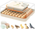 56 Eggs Incubators for Hatching Eggs - Automatic Egg Turner with Temperature and Humidity Control, Egg Candler, Incubator for Hatching Chicken, Duck, Goose, Pigeon, Quail, Parrot Eggs by WONEGG