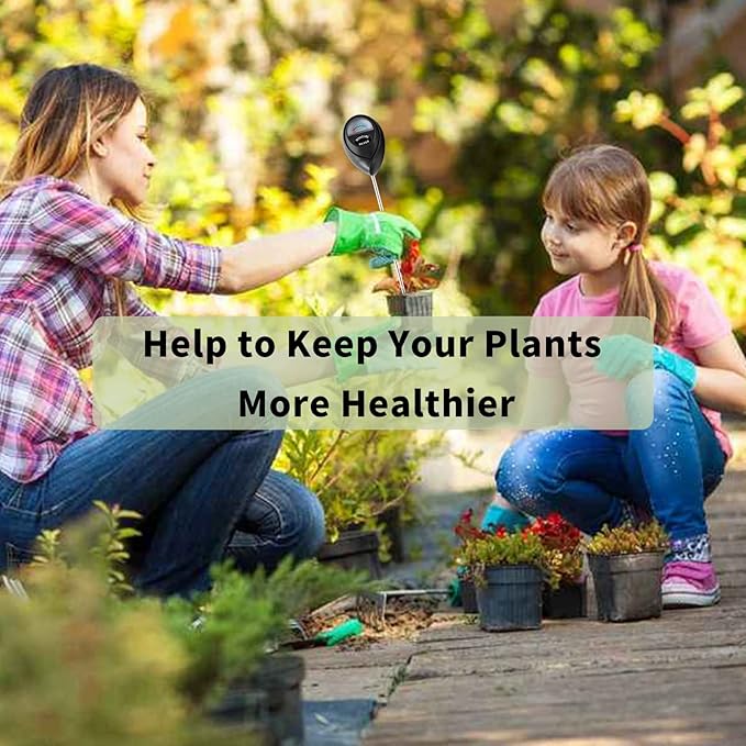 Soil Moisture Meter, Plant Water Meter Soil Meter Moisture Sensor Hygrometer for Indoor Outdoor Plant Care,No Battery Needed(Black) - Image 7