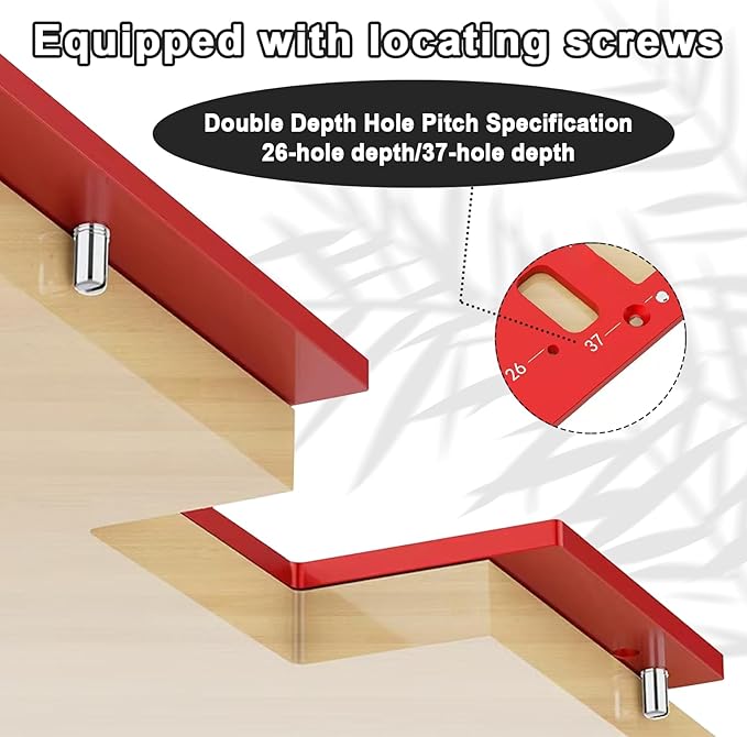 Handle Slotting Mold Arc, Arc Grooving Auxiliary Tool, Invisible Embedded Handle Slotting Template, Slotting Tool, Woodworking Round Corner Radius Templates, Handle-Free Slotting Mold - Image 4