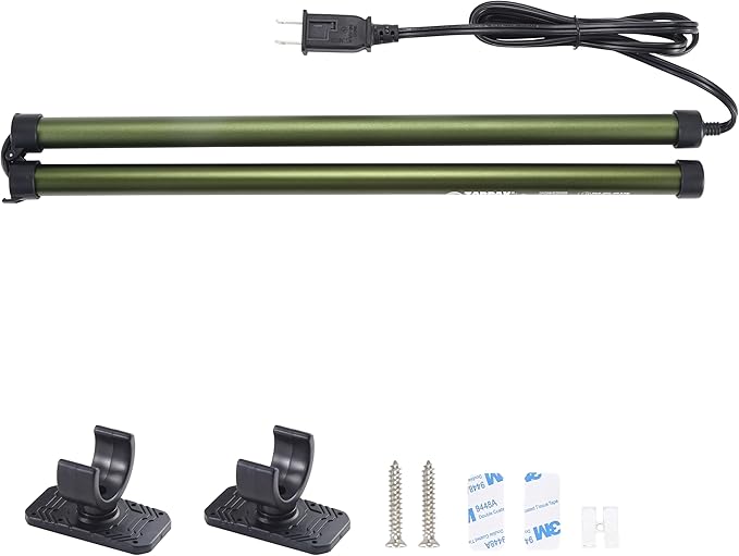 Gun Safe Dehumidifier Rod | Dehumidifier Rod For Enclosed Spaces, Gun Safe & Vault, Cabinets | Protect Valuables & Stop Humidity & Moisture | Foldable Design & 2 Mounting Brackets | 32''/81cm by Zarpax