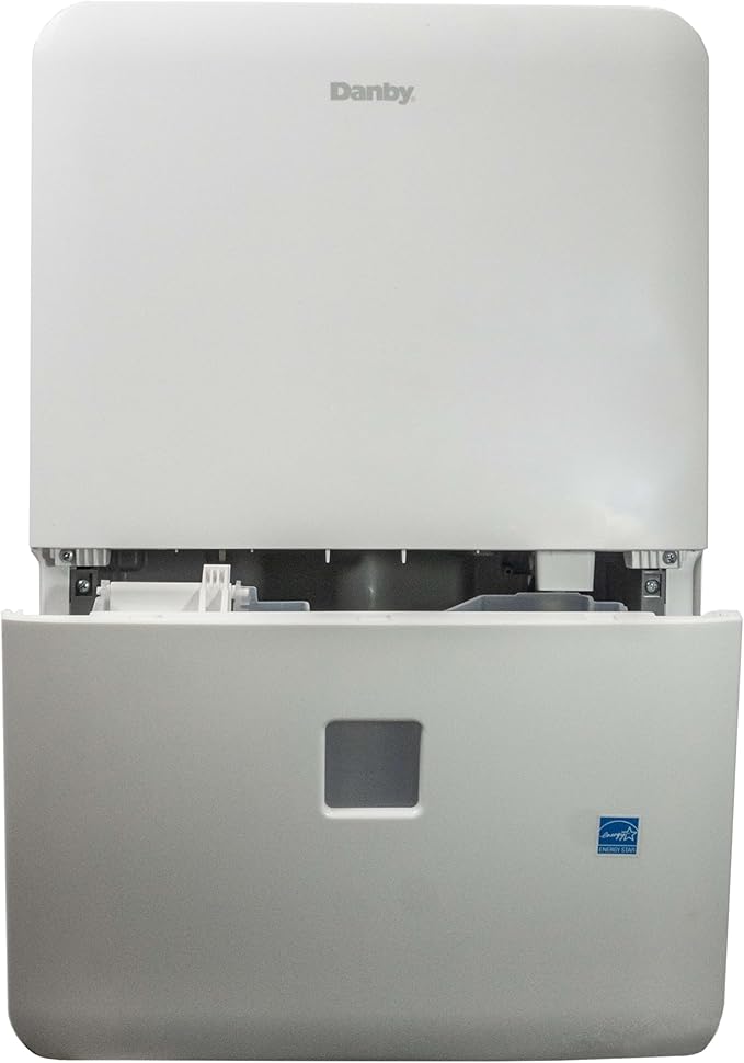 Danby DDR040BJ2WDB 40 Pint Dehumidifier with Smart Dehumidify in White ENERGY STAR Most Efficient 2022 Recognition - Image 4