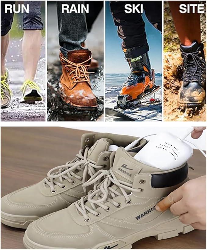 Boot Dryer Shoe Dryer, Portable Footwear Dryers Machine with Auto Temperature Control for Rainy Seasons Winter Travel, Extendable Boot Warmer Drying for Shoes, Gloves, Socks - Image 3