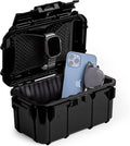 Evergreen 58 Waterproof Dry Box Protective Case - Travel Safe/Mil Spec/USA Made - for Cameras, Lenses, Phones, Pistols, First Aid, Boating, Water Sports, Tacklebox, Ammo Can, Deck Boxes by EvergreenCases