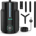 6L/1.59Gal Humidifier for Plants, Reptile Fogger Mister with Precise Temp & Humidity Probe/Expandable Hose, Smart Humidifier for Grow Tent, Mushroom, Houseplants, Reptile Tank 24H Timer by LRAZU