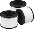 3 Pack TZ-K1 Replacement Filter Compatible with FreAire KN6391, Compatible with ToLife TZ-K1, Compatible with VOOPNU DH-JH12, for MK-01 MK-06, MJ012H, 3-in-1 Filter Replacement for Smoke Pollen, White by Cabiclean