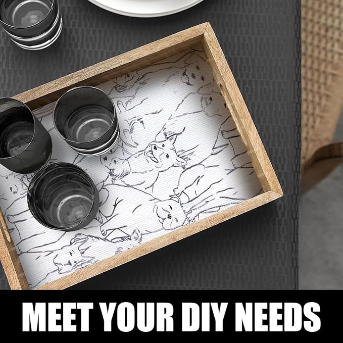 Animal Shelf and Drawer Liner for Cabinets, 12IN x 20FT Non-Adhesive and Strong Non-Slip Dog Shelf Cabinet Drawer Liners for Kitchen, Waterproof Cupboard Liners,Easy to Clean - Image 6