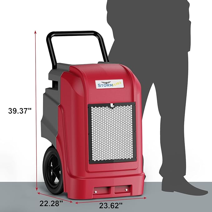 ALORAIR Smart WiFi Commercial Dehumidifier 190 PPD with Pump, Industrial Dehumidifiers Large Capacity for Basements, Garages & Job Sites, 5 Years Limited Warranty - Image 7