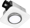 VIVOHOME Bathroom Exhaust Fan with Light, Max 110 CFM 1.0 Sone Shower Ventilation Fan, Super Quite Fan w/ 6000 K 1000LM LED Cool White Light, for 4'' Duct Ceiling Mount by VIVOHOME