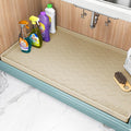 TigeJoy 31" x 22" Under Sink Mats for Kitchen Waterproof, Leak-Proof Silicone Mat Sink Protector and Cabinet Liner, Kitchen Essentials Organizer and Storage, Boot or Shoe Tray, Pet Feeding Mat by TigeJoy