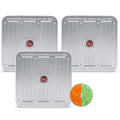 200 Gram 3 Pack Gun Safe Dehumidifier, Reusable Silica Gel Dehumidifier, Indicating Silica Gel Desiccant Canister (Orange to Green) by Wisesorb