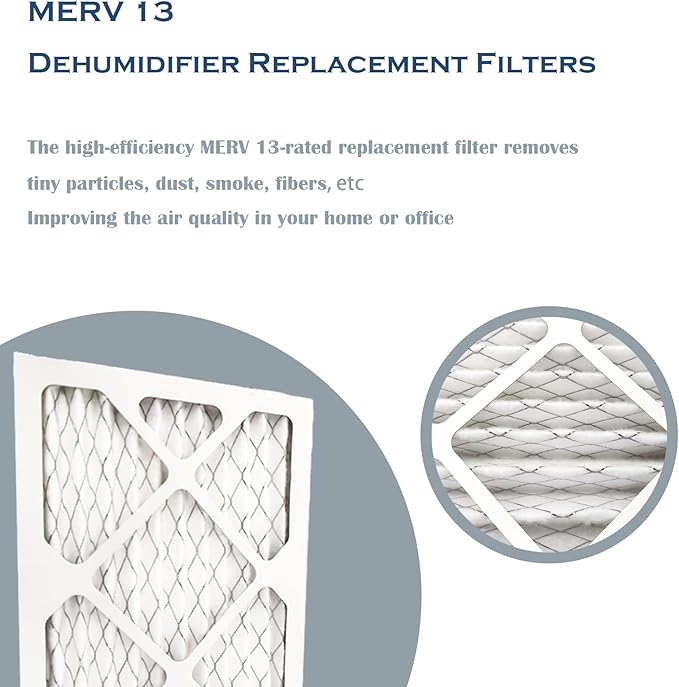 9 x 11 x 1 Air Filter for Santa Fe Compact70 Dehumidifier Ultra70 Element Compact2 UA 65H, 4 Pack - Image 3