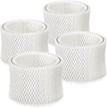 WF2 Humidifier Filter Compatible with Vicks V3100 V3500N V3700 V3800 V3900 Sunbeam 1118 Series, Fit for Honeywell HCM-350 HCM-630 HCM-300T Relion WA-8D Enviracaire ECM-500 Pack of 4 by PANDEELS