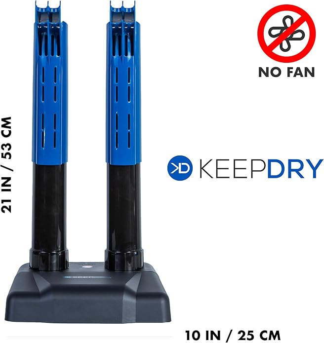 KEEPDRY Quiet Boot Dryer - Fanless, Energy-Efficient Shoe Dryer for Outdoor Enthusiasts - Warm & Dry Safely while Reducing Odors - ETL Certified - Image 2