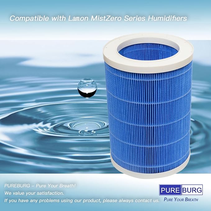 PUREBURG Replacement Filter Compatible with Lamon MistZero, MistZero, BMistZero S Series Humidifiers,2-Pack High-Efficiency Filter Air Clean - Image 2