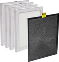 PUREBURG Replacement Filter Pack Compatible with Santa Fe Compact70 Compact2 Dehumidifier, MERV 13 & Washable Pre-Filter for Air Clean Dust (1+4) by PUREBURG-PureYourBreath