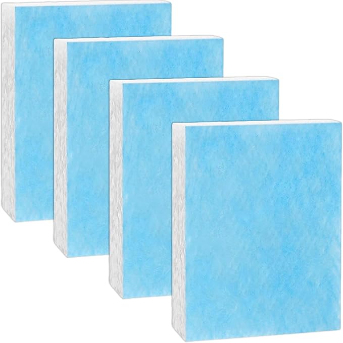 4 Pack HFT600 Humidifier Wick Filter T | Compatible with Honeywell HEV615 & HEV620 Series Humidifiers | Replacement Part HFT600PF1 HFT600pdq - Blue Layer Upgraded by Unknown