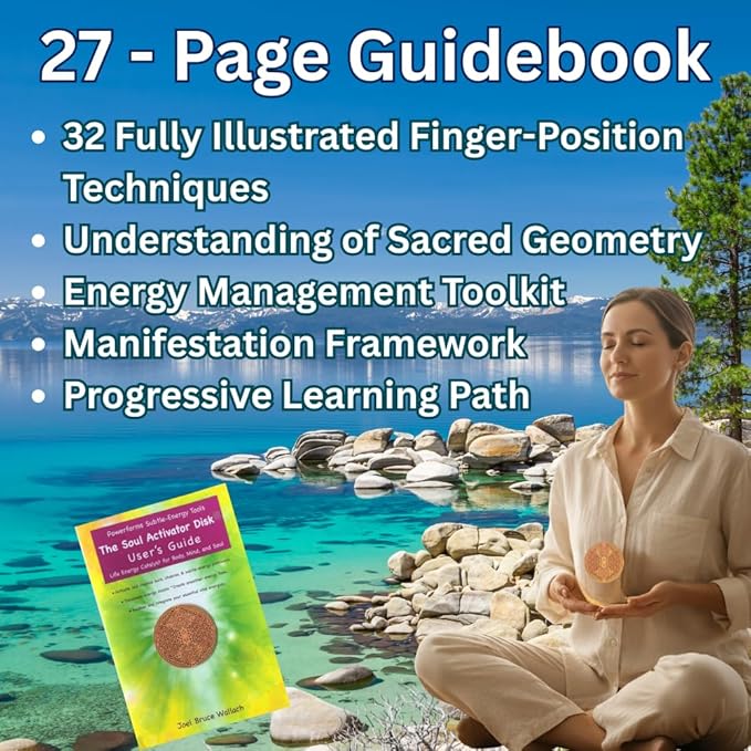 Soul Activator - Consciousness Tracking Starter Tool with Free App - Pocket Energy Device for Daily Balance & Emotional Wellness - Sacred Geometry Copper Antenna 2.25" - Image 9