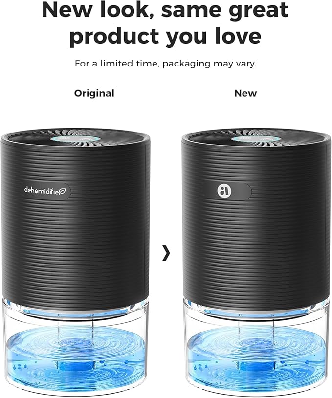 Dehumidifiers for Home, 25oz Dehumidifier for Bedroom with Auto-off, Ultra Quiet Energy Saving for Bathroom Closet Wardrobe Office RV (285sq.ft) - Image 7