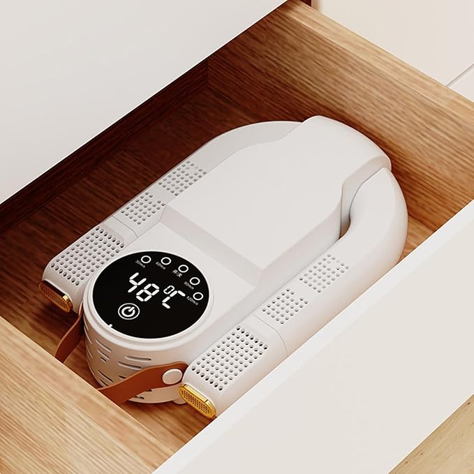 Shoe Dryer - Boot Dryer | Telescopic Shoe Dryer | Portable Boot Dryer | 360° Heat Dissipation Shoes Warmer, Multi Functional Shoe Dryer, Telescopic Stand And LED Display For Boots, Cotton Shoes, Lea - Image 4