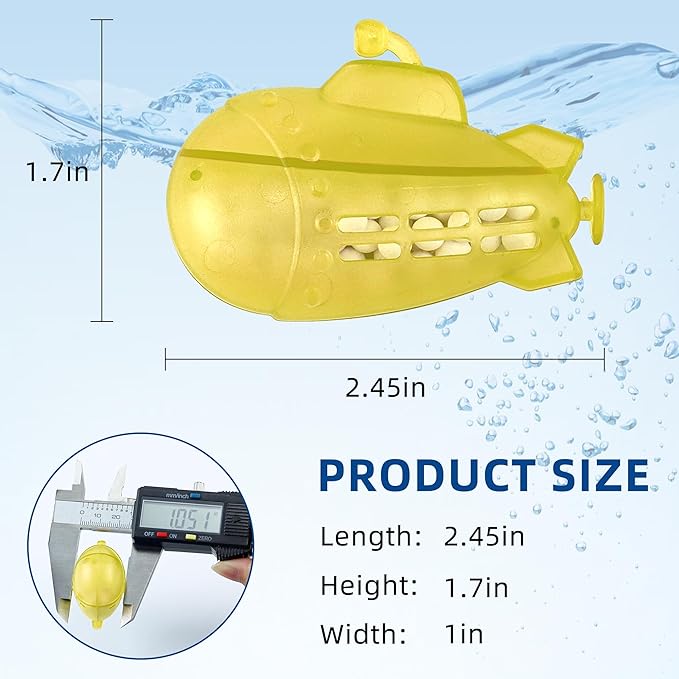 AMI PARTS Humidifier Cleaner Float Submarine for Warm&Cool Most Humidifiers and Fish Tank, Purifie Water, Soften Hard Water, Prevents Hard Water Build-Up, Universal Humidifier Cleaner (9 Pack) - Image 3