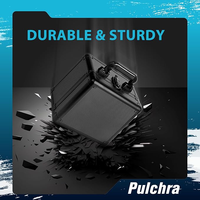 Pulchra Graded Card Storage Box, Top Loaders Case, Sports Trading Box, Slab PSA MTG CSG SGC Magnetic Holder, Waterproof Carrying Case, Collector Storage Boxes - Image 5