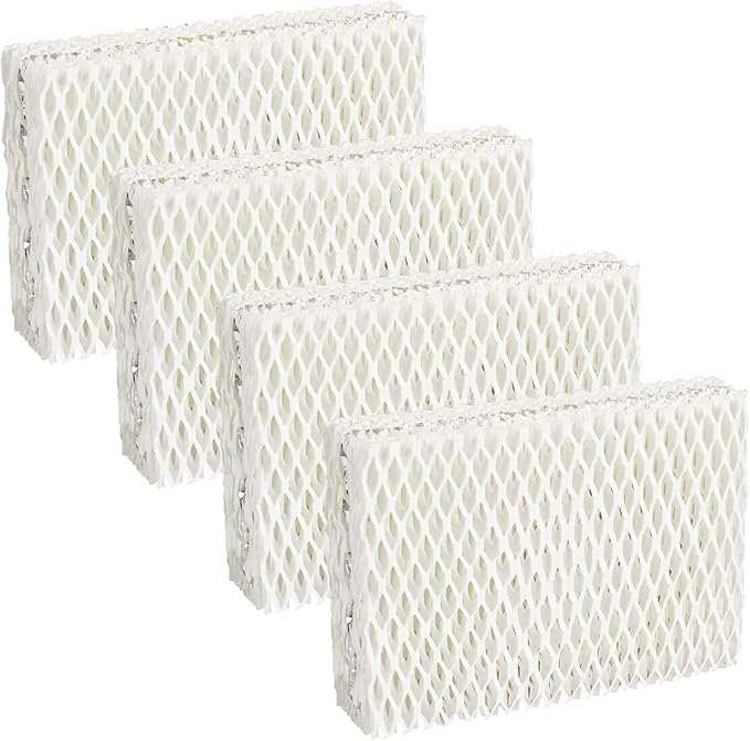kakofaci 4 Pack WF813 Humidifier Filters Replacement Compatible with Equate EQWF813 PCWF813 Relion RCM832 RCM-832N Protec RWF813 EQ-2119-UL PCCM-832N Cool Mist Humidifiers Wick Filter by kakofaci