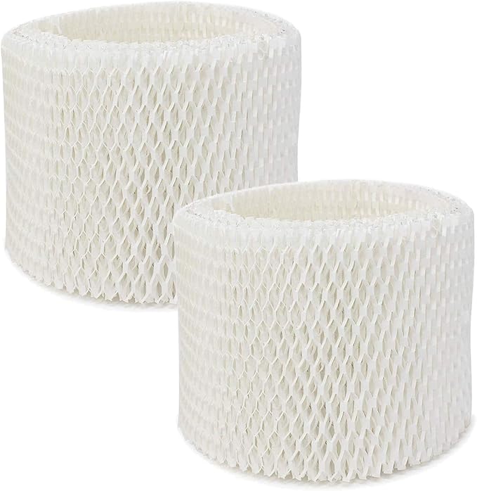 Extolife 2 Pack WF2 Replacement Humidifier Filter for Vicks for Kaz WF2 Humidifier V3100, V3500, V3500N, V3600, V3700, V3800, V3850, V3850JUV, V3900, V3900JUV, VEV320, 3020, ECM-250i, ECM-500, WA-8D by Extolife