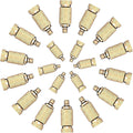 Brass Anti-drip Fogging Spray Head Outdoor Cooling System, 0.012" Orifice (0.3mm) 10/24 UNC Thread Misting Nozzle, 20 Pcs by SdeNow